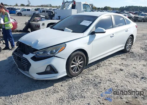 2018 Hyundai Sonata Se z USA, uszkodzony, nr VIN 5NPE24AF9JH643476
